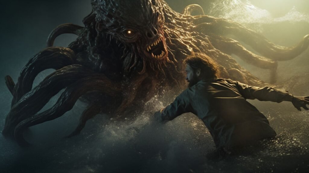 The Lake Lady Episode #6:  Echoes From the Depths Lake lady episode 6 cover- Horror Fiction Story