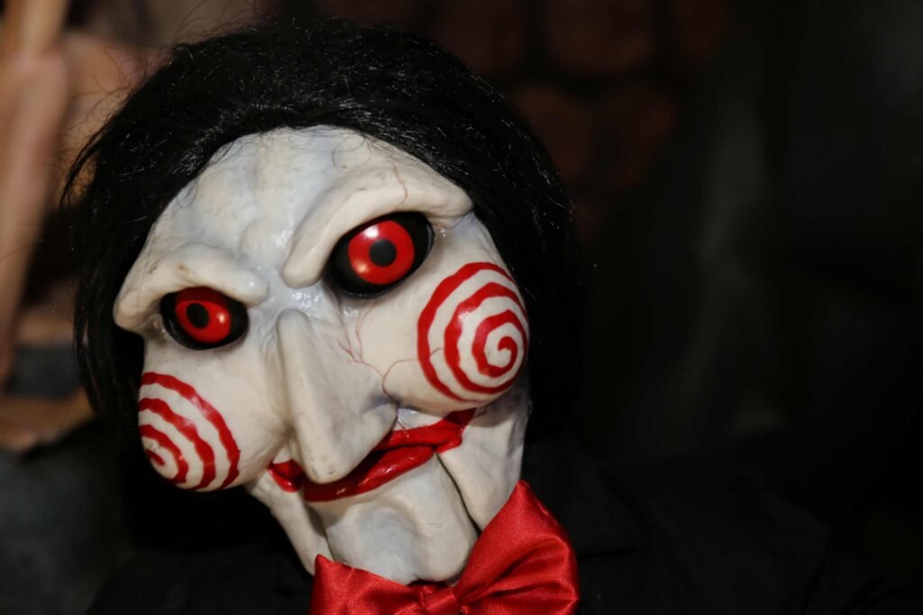 Billy the puppet clown from Saw