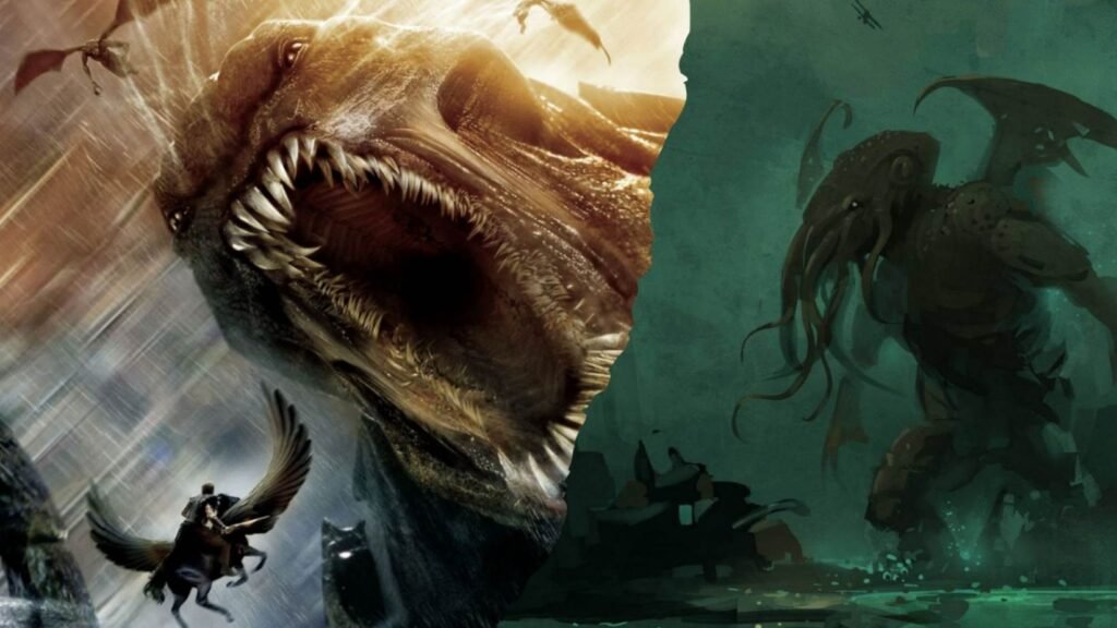 Cthulu and Kraken Horror Valentine