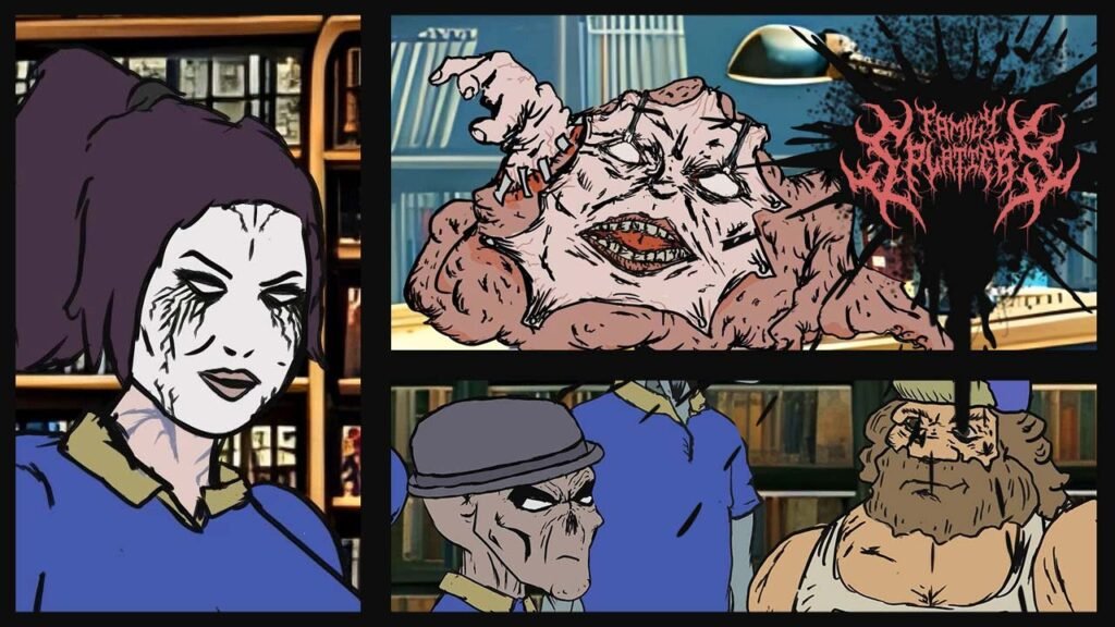 Family Splatters: A Hilarious Twist on Horror in Animation Family-Splatters-cover