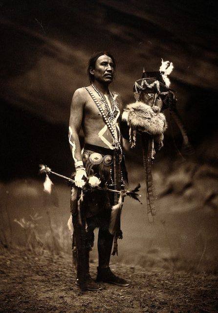 A Navajo warrior
