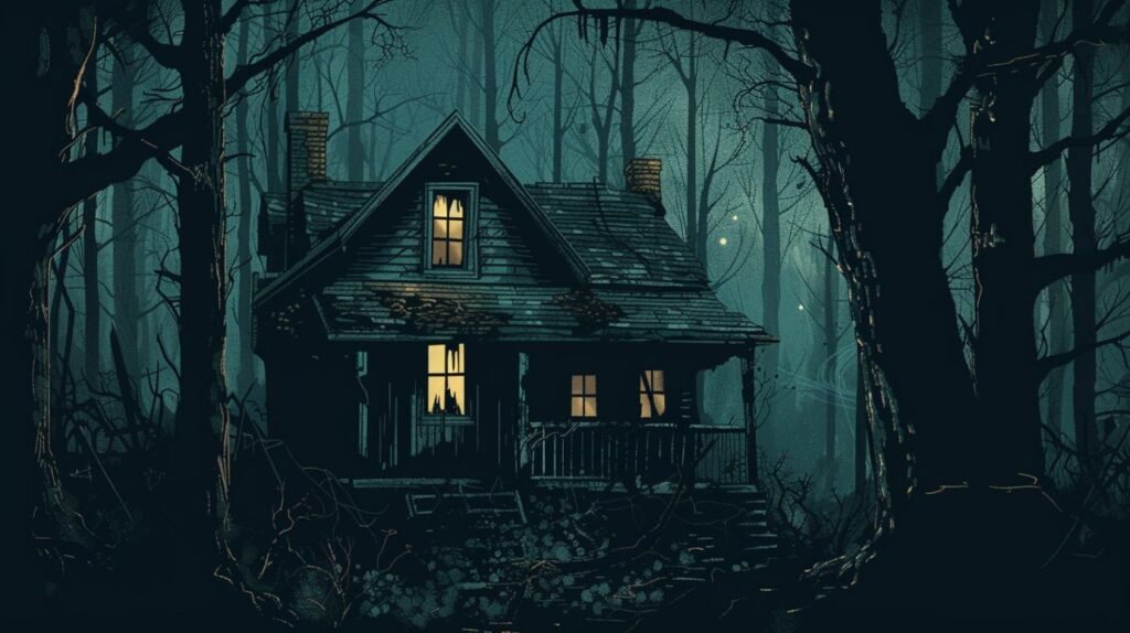 My house at the end of the forest The Cursed Tree Door