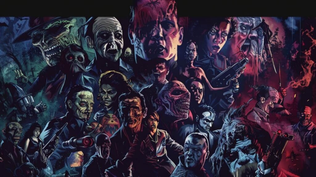 Horror B movies Cover List of Horror B Movies