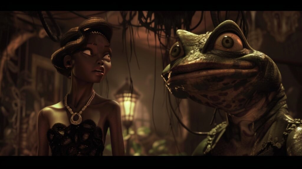 Princess and the Frog into horror