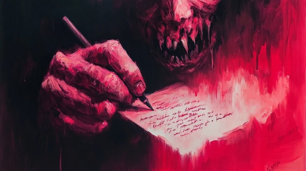 Cursed by the Devil’s Letter: An Obsession Begins Devil's letter - Horror Fiction