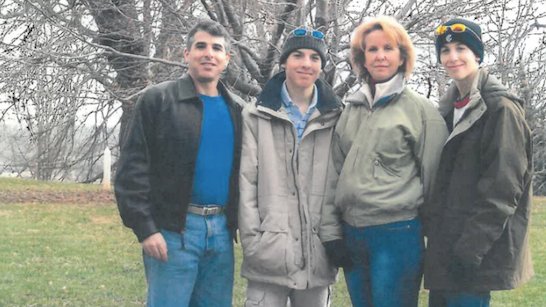 The Amato family: Chad, Cody, Margaret, and Grant.