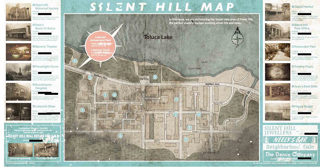 silent hill map